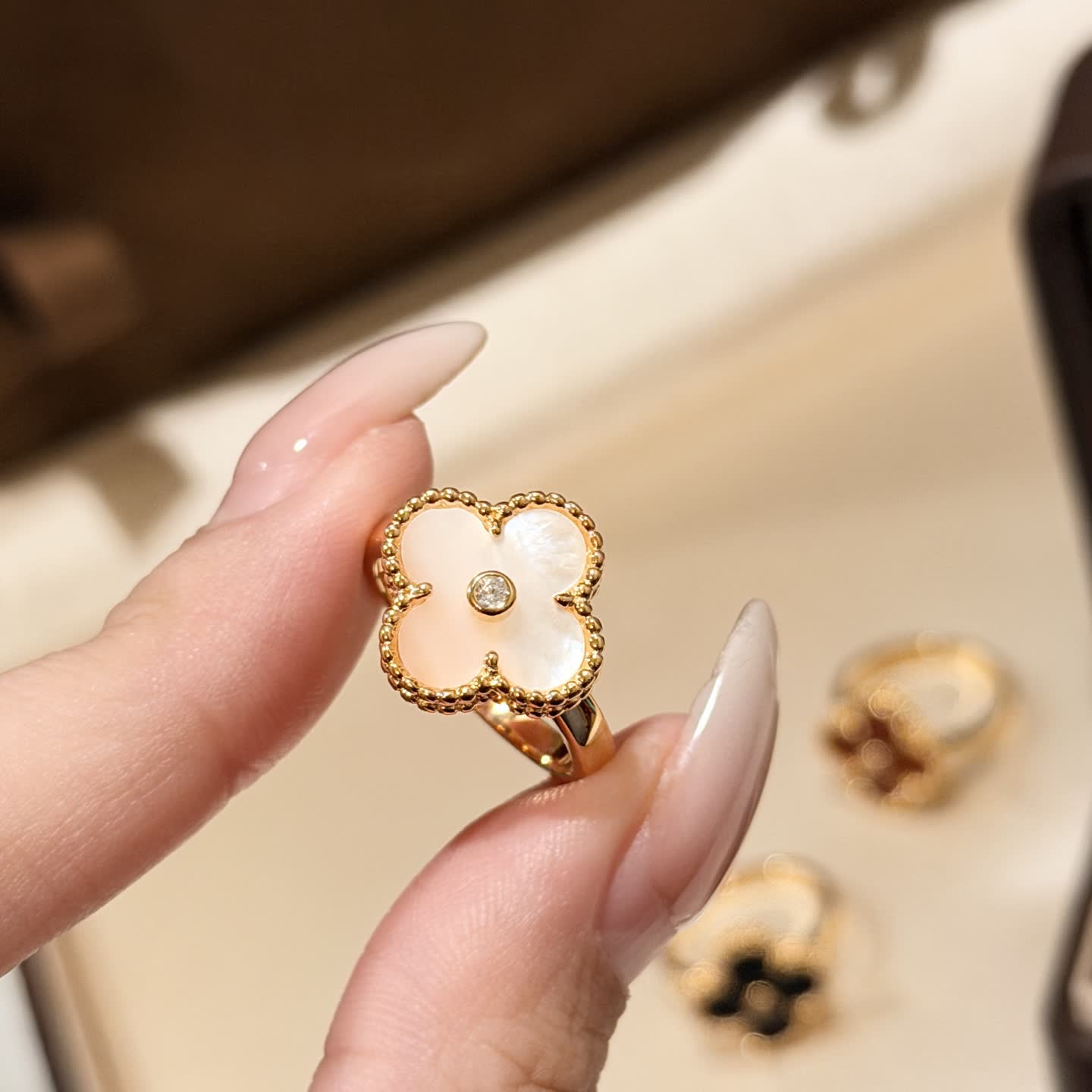 Van Cleef & Arpels Vintage Alhambra Ring